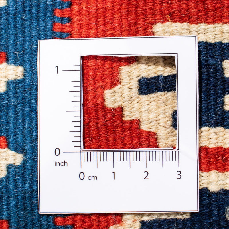 Dywan Kelim - Orientalny kwadratowy  - 103 x 103 cm - beżowy