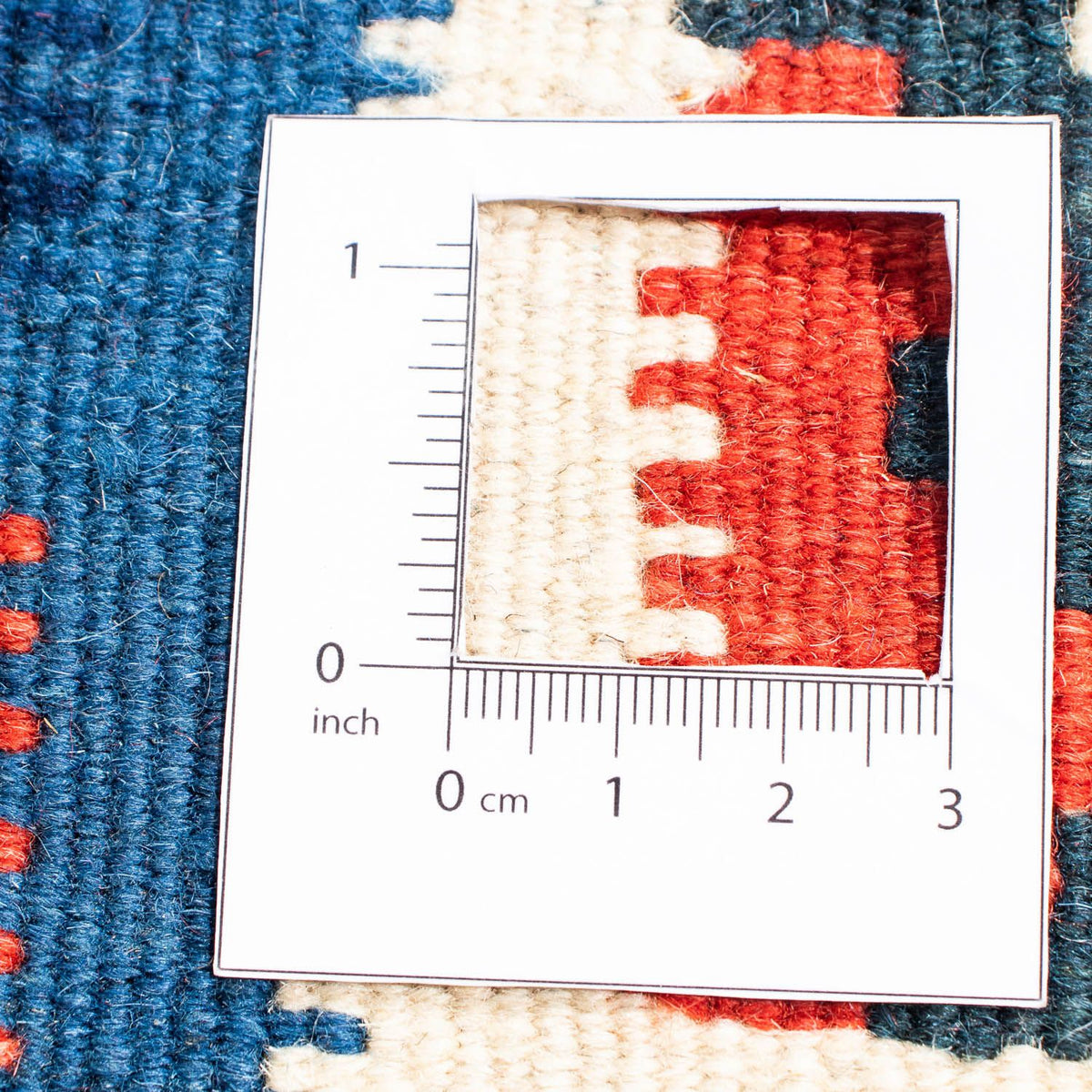 Dywan Kelim - Orientalny kwadratowy  - 103 x 103 cm - wielokolorowy