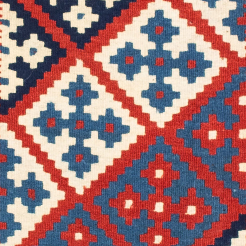 Dywan Kelim - Orientalny kwadratowy  - 101 x 96 cm - wielokolorowy