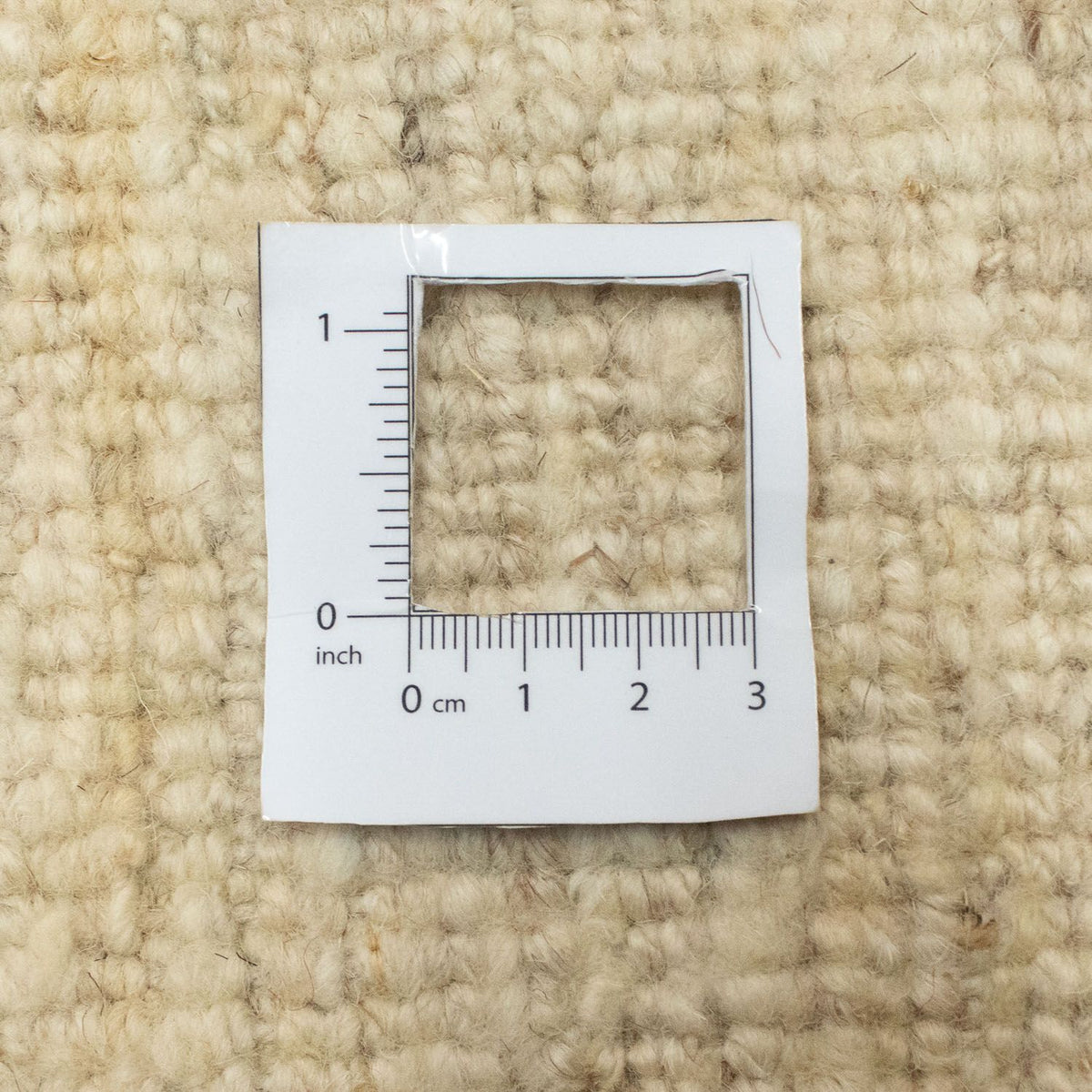 Dywan Gabbeh - perski - 173 x 117 cm - beżowy