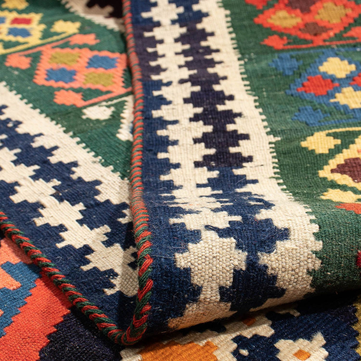 Dywan Kelim - Orientalny - 290 x 173 cm - ciemna czerwień