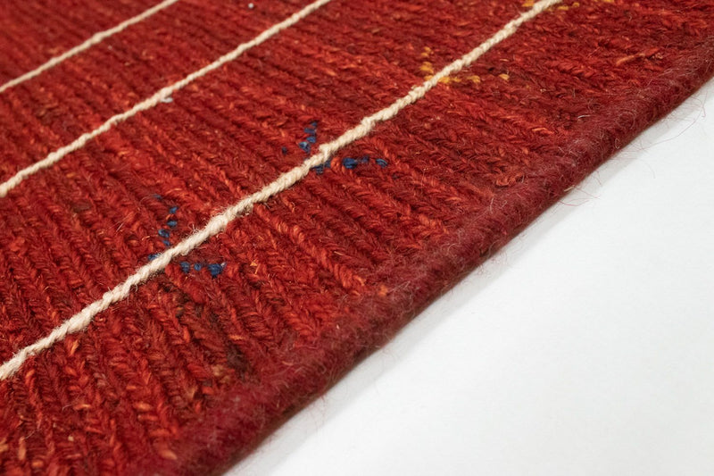 Dywan Gabbeh - perski - 173 x 114 cm - czerwony