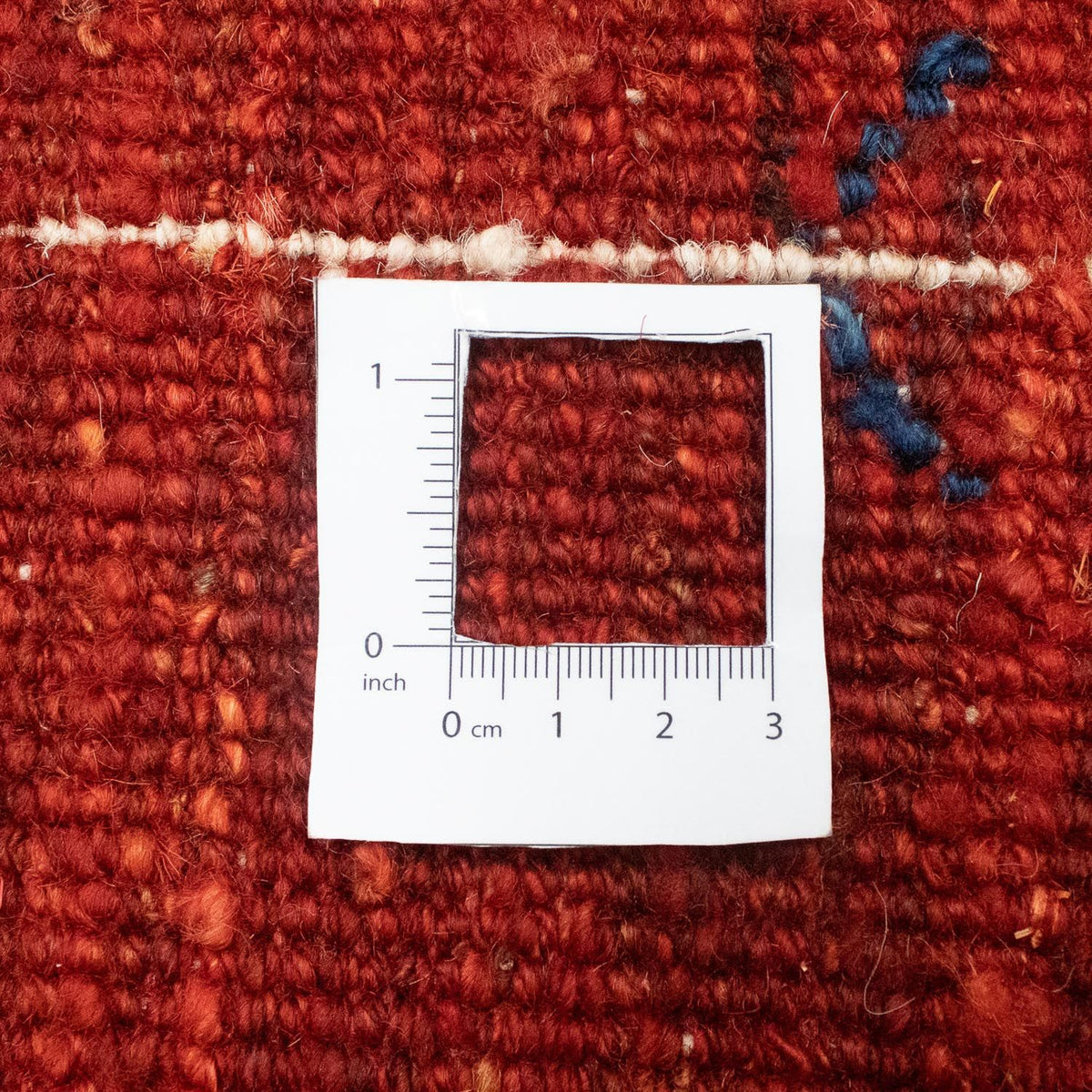 Dywan Gabbeh - perski - 173 x 114 cm - czerwony