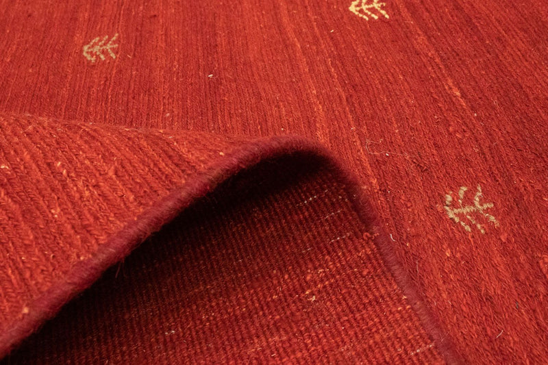 Dywan Gabbeh - perski - 186 x 120 cm - czerwony