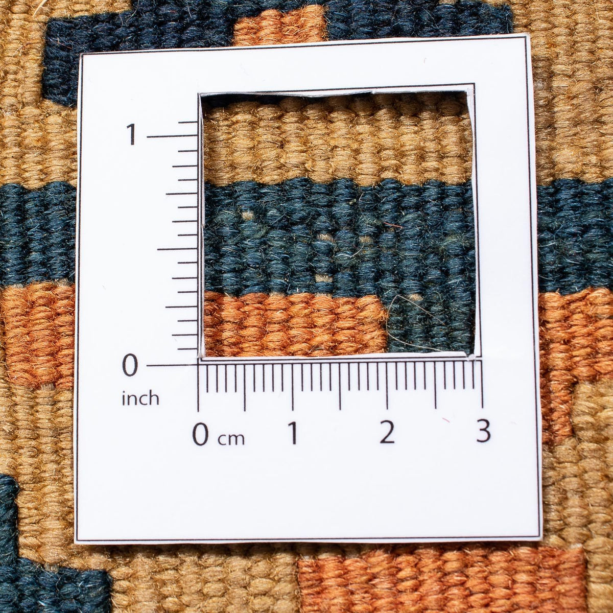 Dywan Kelim - Orientalny - 195 x 157 cm - ciemnoniebieski