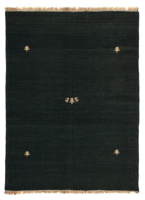 Dywan Kelim - Orientalny - 200 x 150 cm - ciemnoniebieski