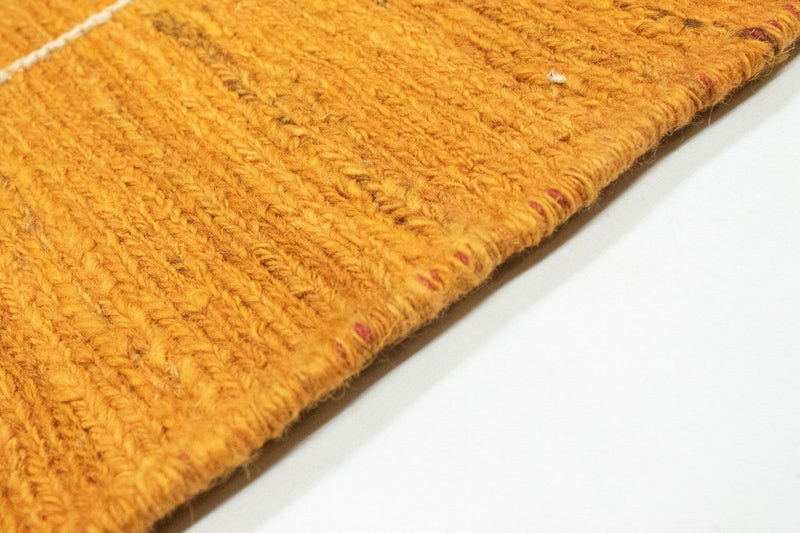 Dywan Gabbeh - perski - 188 x 123 cm - złoto