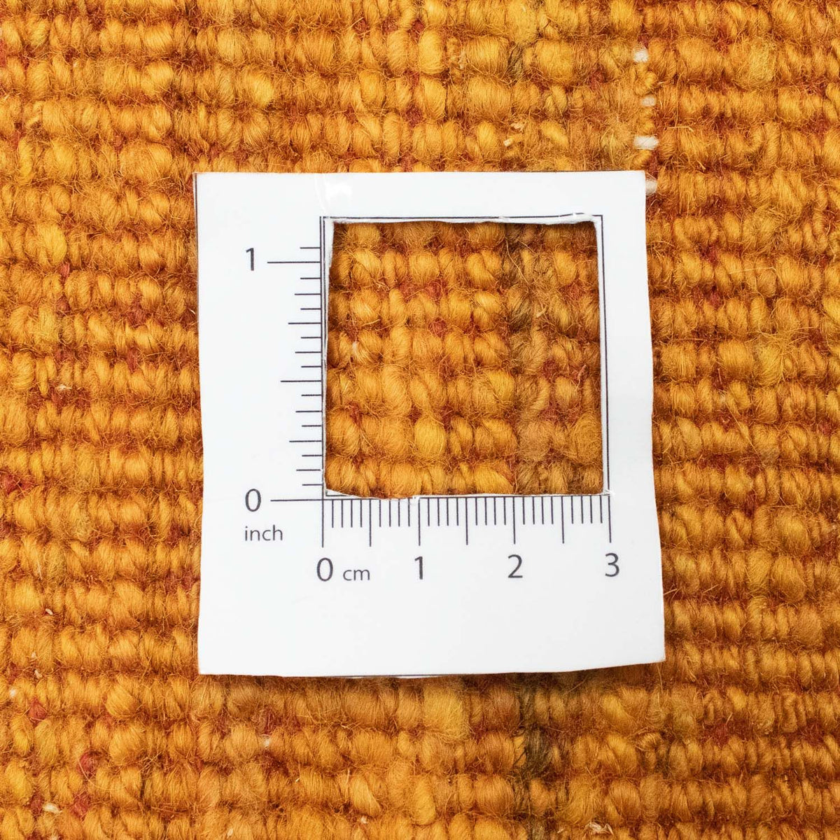 Dywan Gabbeh - perski - 188 x 123 cm - złoto