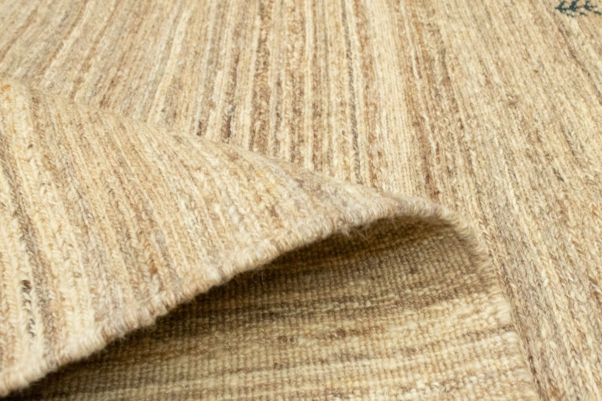 Dywan Gabbeh - perski - 178 x 124 cm - beżowy