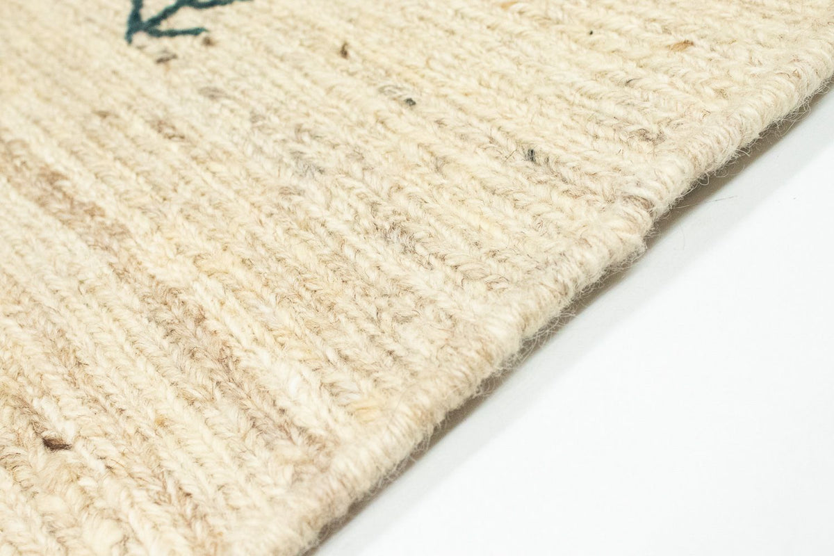 Dywan Gabbeh - perski - 138 x 75 cm - beżowy