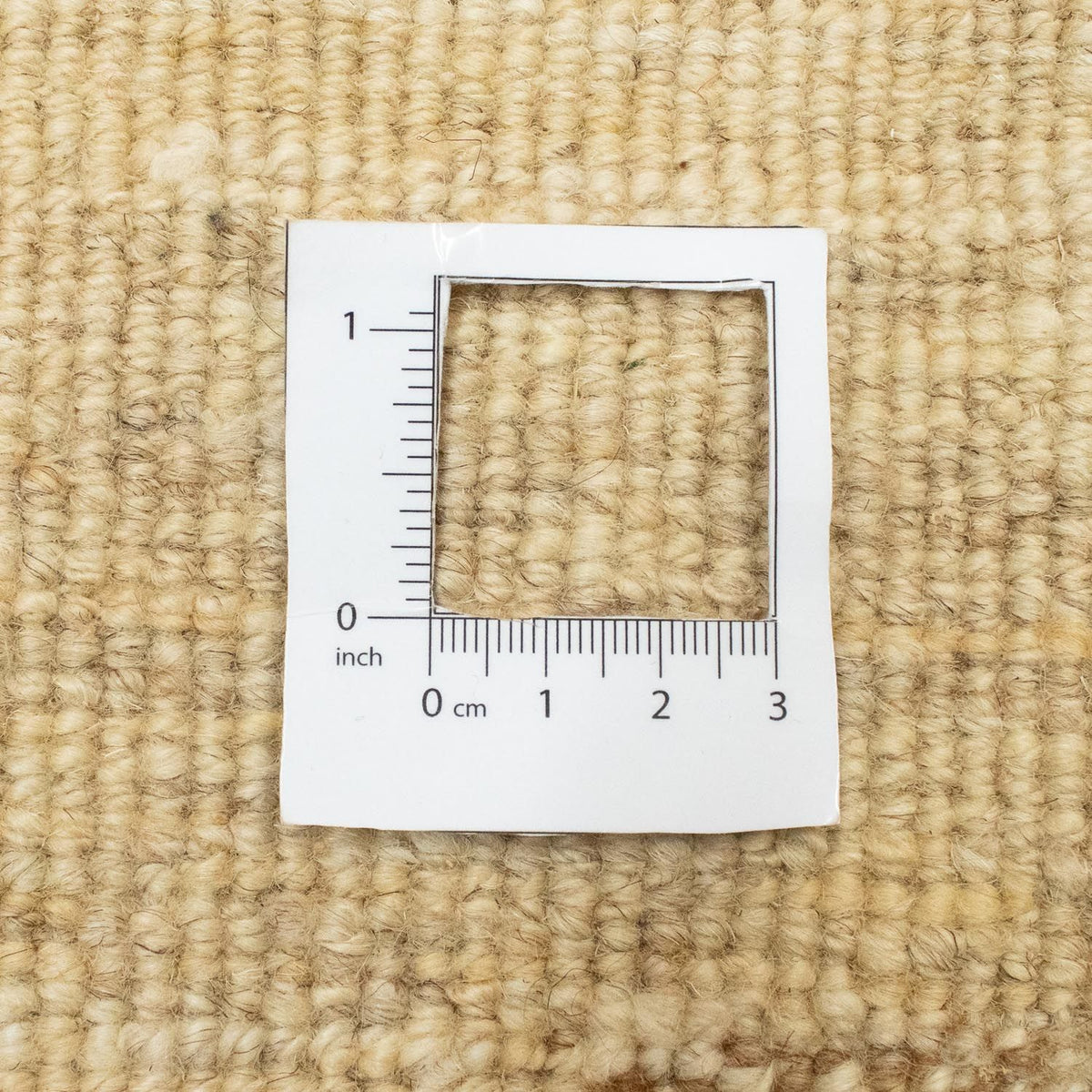 Dywan Gabbeh - perski - 138 x 75 cm - beżowy