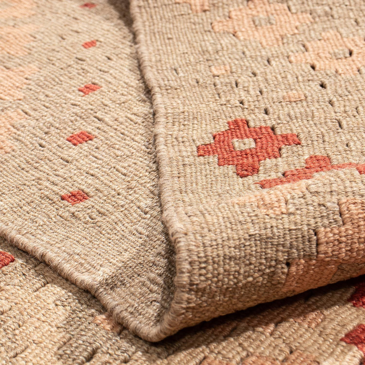 Dywan Kelim - Orientalny - 215 x 155 cm - jasnobrązowy