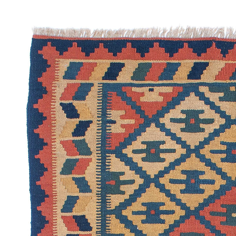 Dywan Kelim - Orientalny - 170 x 128 cm - wielokolorowy