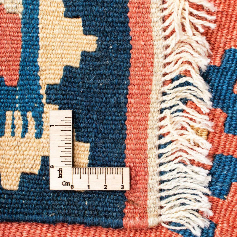 Dywan Kelim - Orientalny - 193 x 135 cm - pomarańczowy