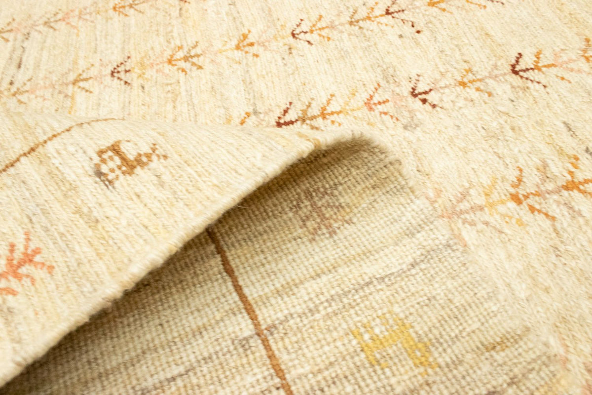 Dywan Gabbeh - perski - 200 x 150 cm - beżowy