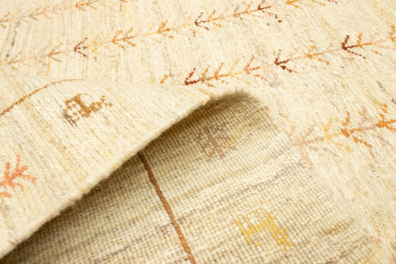 Dywan Gabbeh - perski - 200 x 150 cm - beżowy