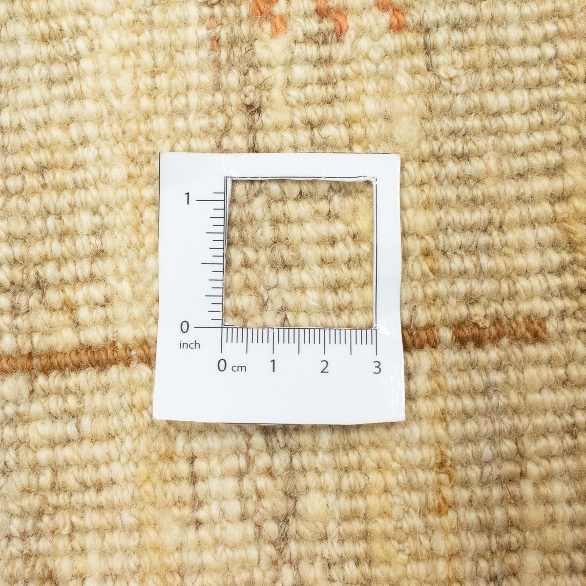 Dywan Gabbeh - perski - 200 x 150 cm - beżowy