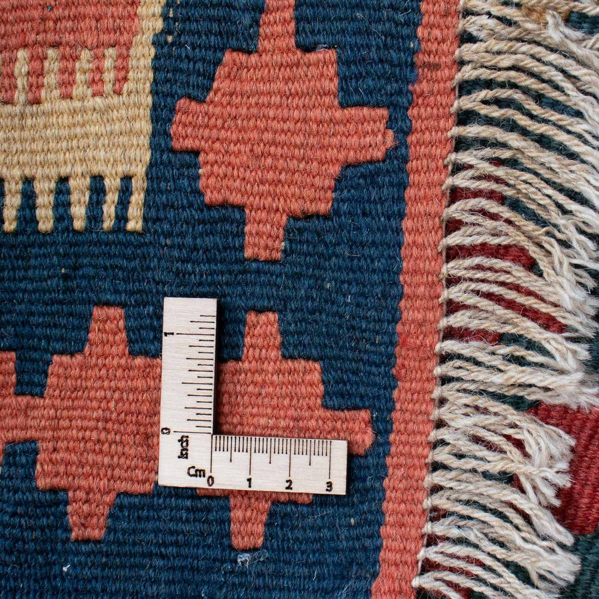 Dywan Kelim - Orientalny - 168 x 118 cm - niebieski