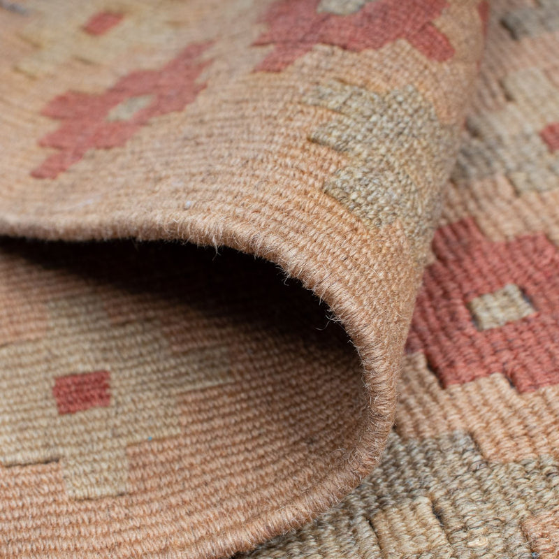 Dywan Kelim - Orientalny - 178 x 123 cm - jasnobrązowy