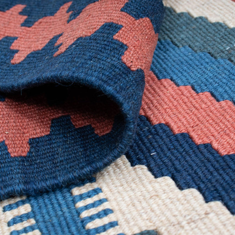 Dywan Kelim - Orientalny - 181 x 111 cm - wielokolorowy