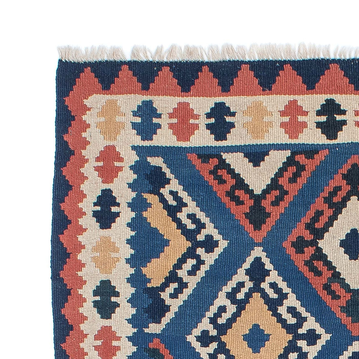 Dywan Kelim - Orientalny - 172 x 115 cm - niebieski