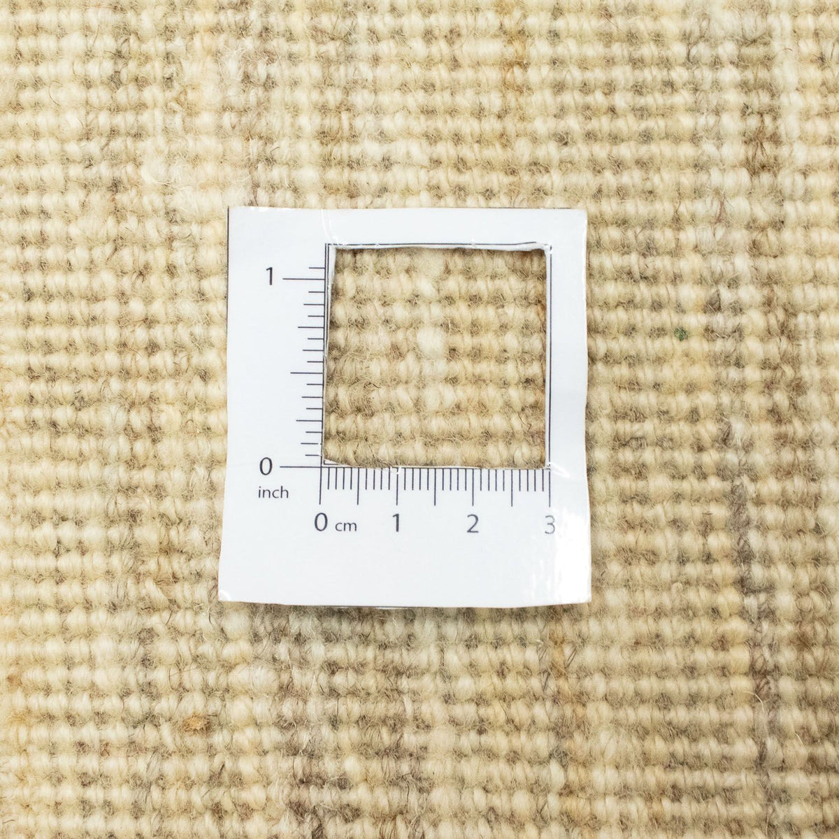 Dywan Gabbeh - perski - 198 x 154 cm - beżowy