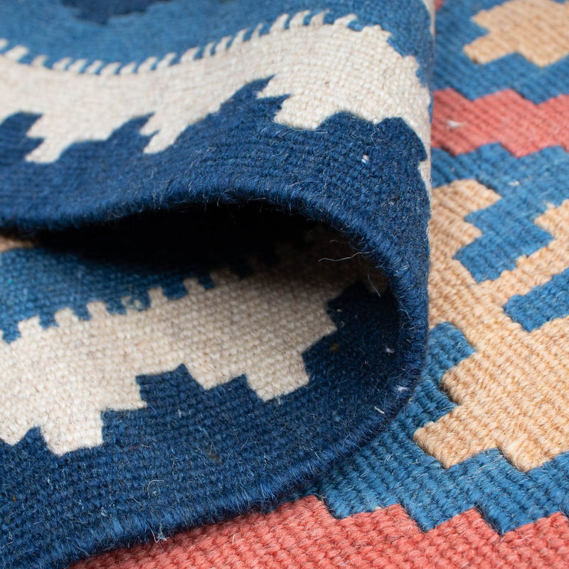 Dywan Kelim - Orientalny - 186 x 133 cm - wielokolorowy