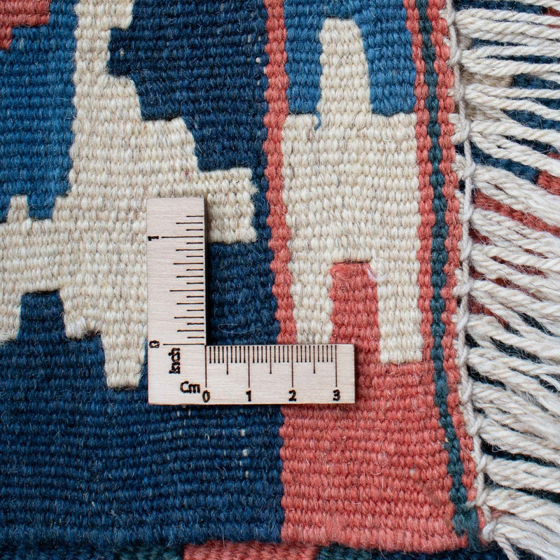 Dywan Kelim - Orientalny - 186 x 133 cm - wielokolorowy