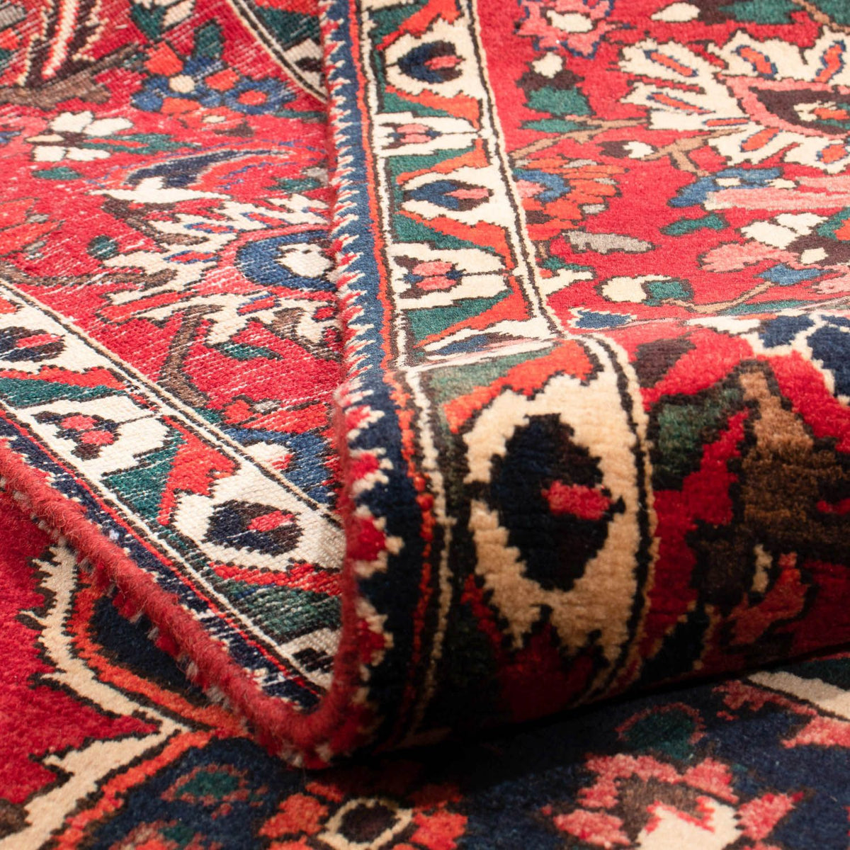 Perski dywan - Nomadyczny - 362 x 258 cm - ciemna czerwień