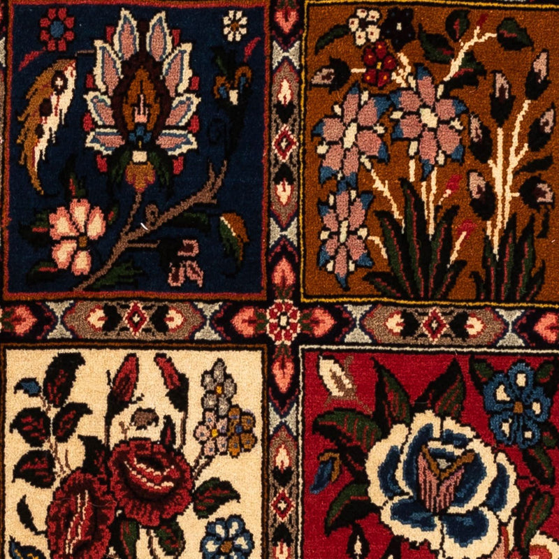 Perski dywan - Nomadyczny - 158 x 112 cm - ciemna czerwień