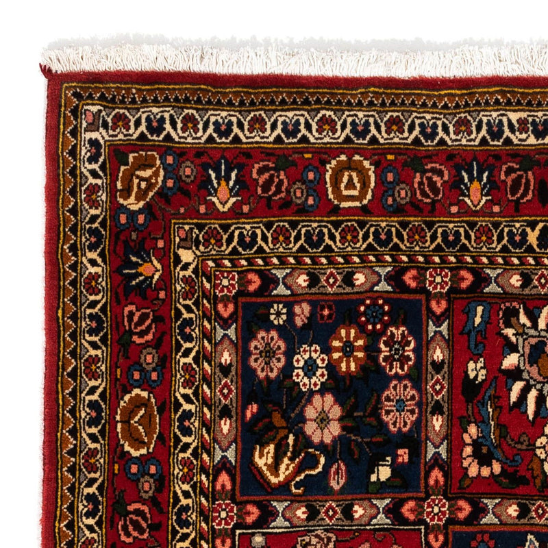 Perski dywan - Nomadyczny - 158 x 112 cm - ciemna czerwień