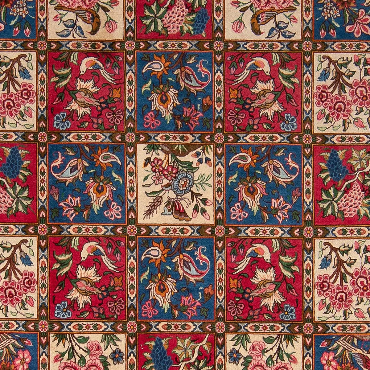 Perski dywan - Nomadyczny - 363 x 253 cm - ciemna czerwień