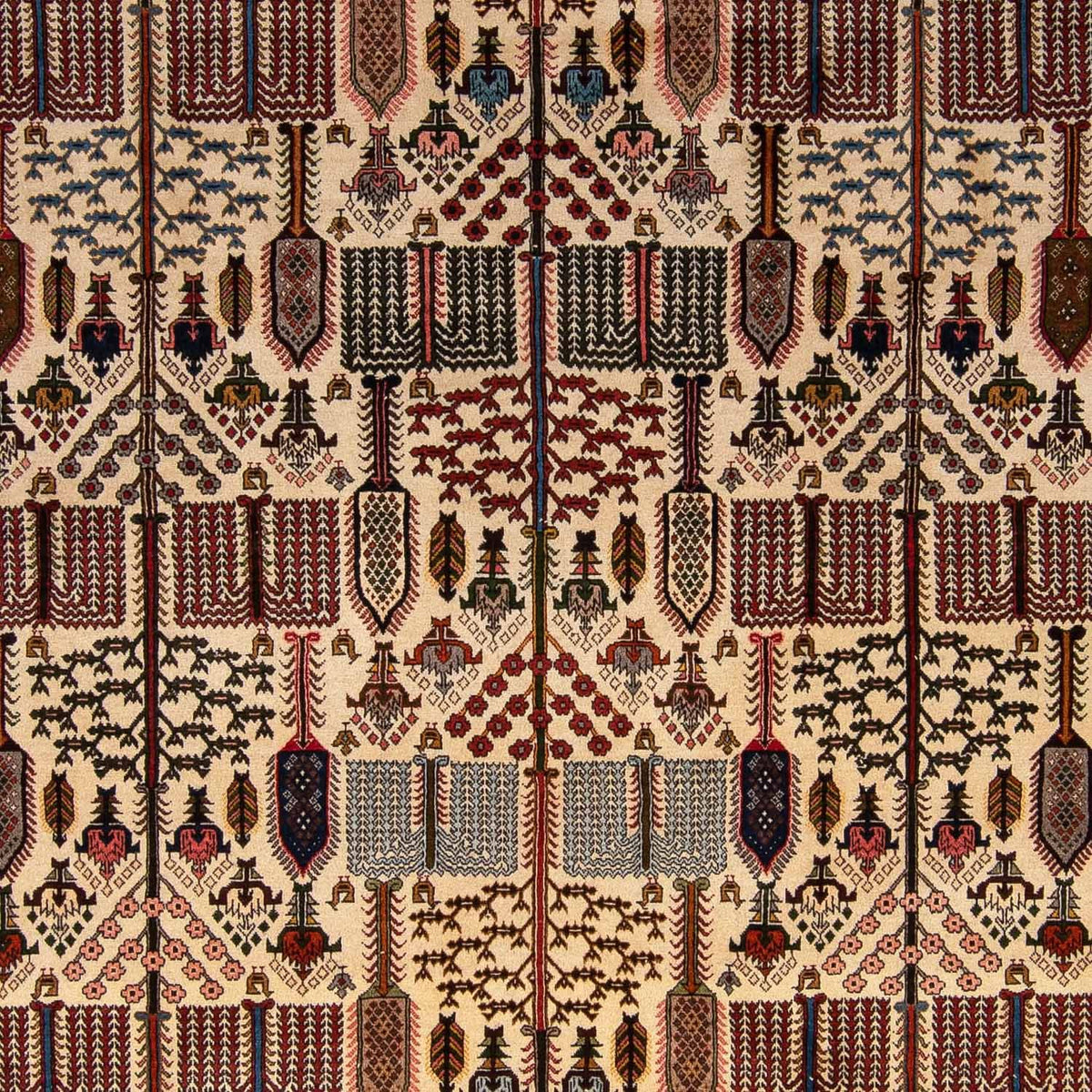 Perski dywan - Nomadyczny - 348 x 244 cm - beżowy