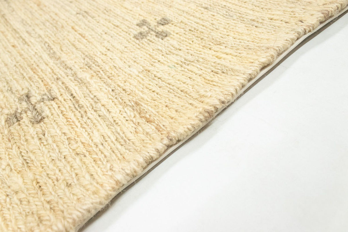 Dywan Gabbeh - perski - 174 x 127 cm - beżowy