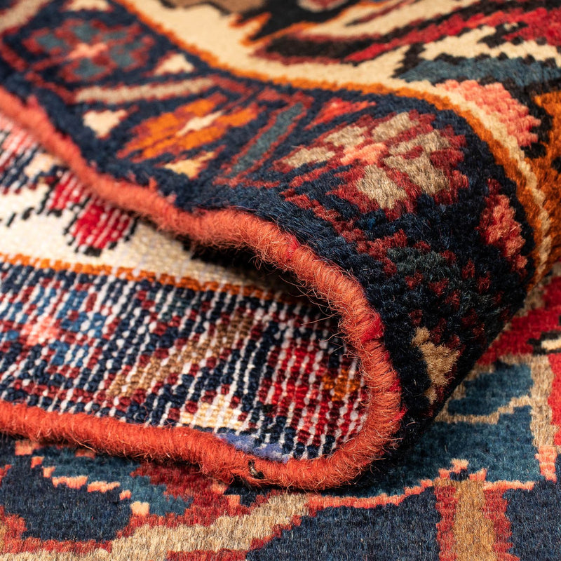 Perski dywan - Nomadyczny - 364 x 312 cm - ciemna czerwień