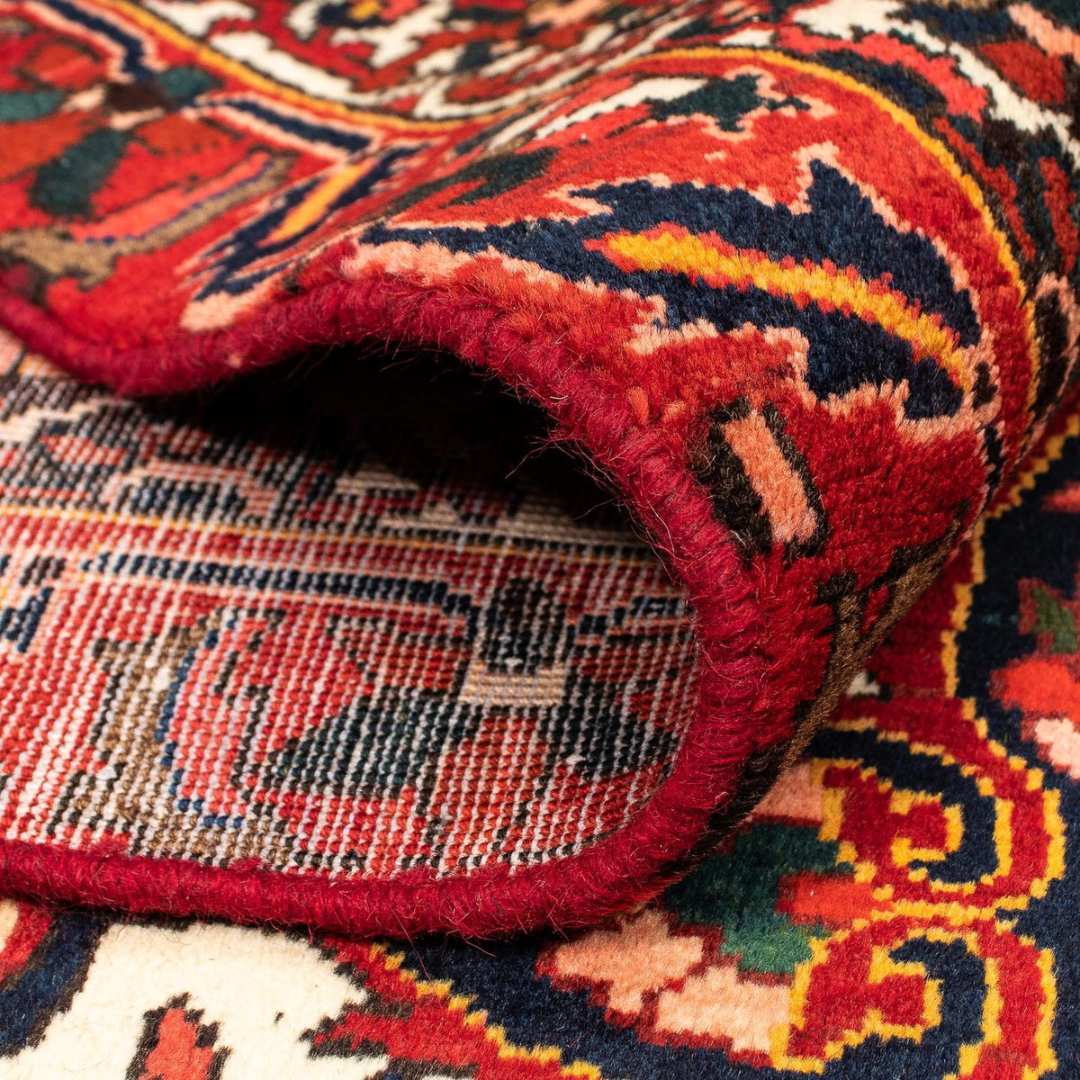 Perski dywan - Nomadyczny - 375 x 272 cm - ciemna czerwień