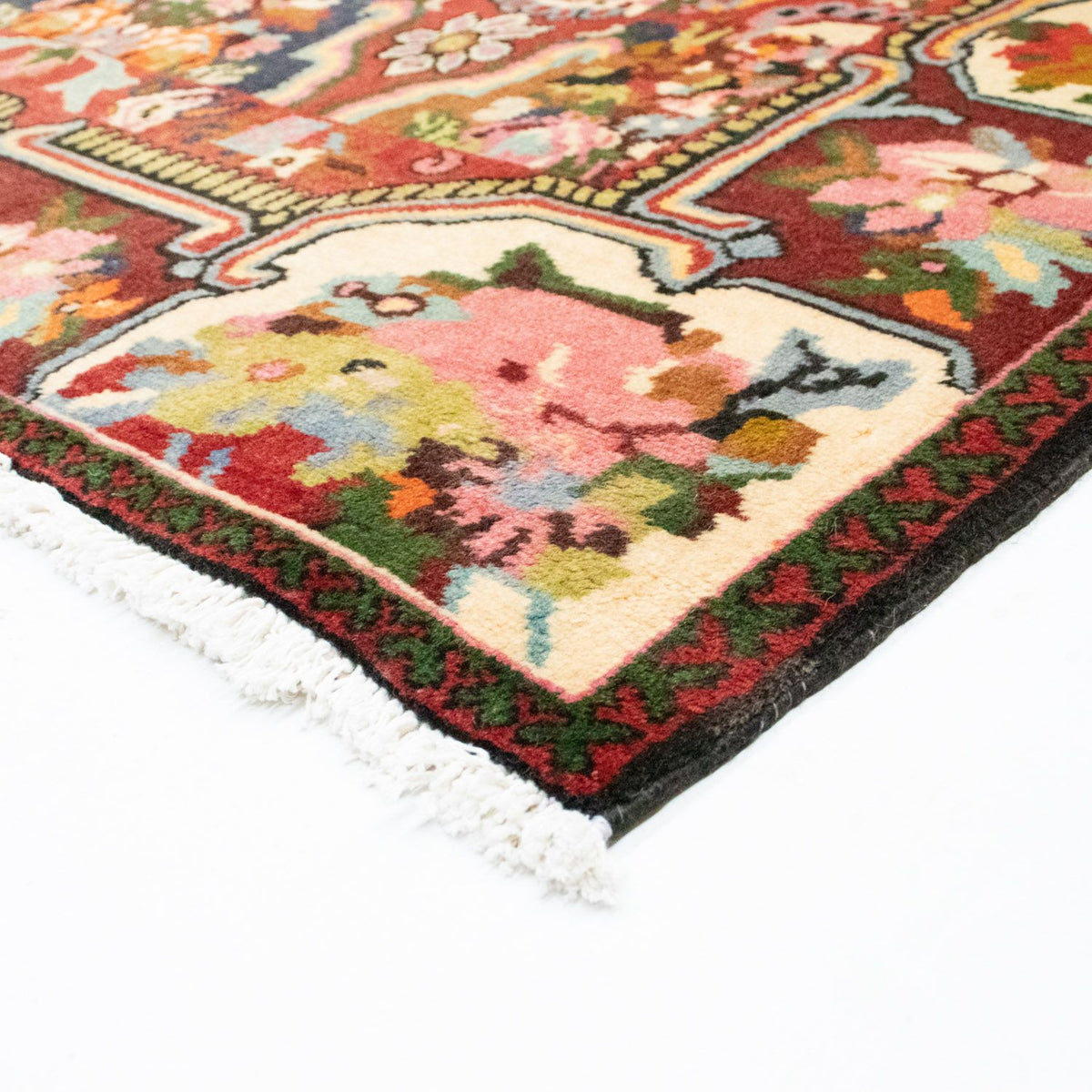 Perski dywan - Nomadyczny - 197 x 136 cm - ciemna czerwień