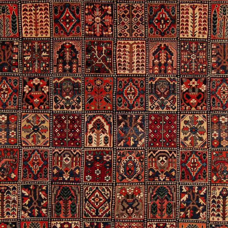 Perski dywan - Nomadyczny - 351 x 302 cm - ciemna czerwień