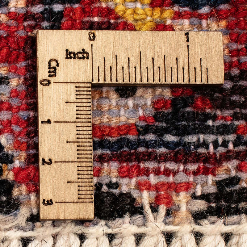 Perski dywan - Nomadyczny - 351 x 302 cm - ciemna czerwień