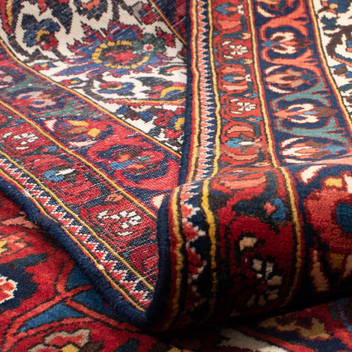 Perski dywan - Nomadyczny - 360 x 272 cm - ciemna czerwień