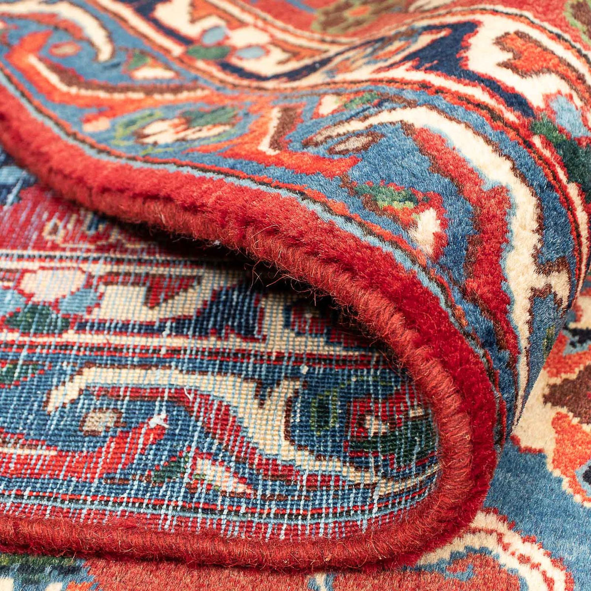 Dywan perski - Isfahan - Premium - 406 x 300 cm - czerwony