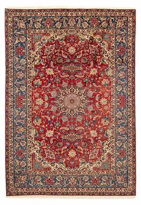 Dywan perski - Isfahan - Premium - 377 x 271 cm - czerwony