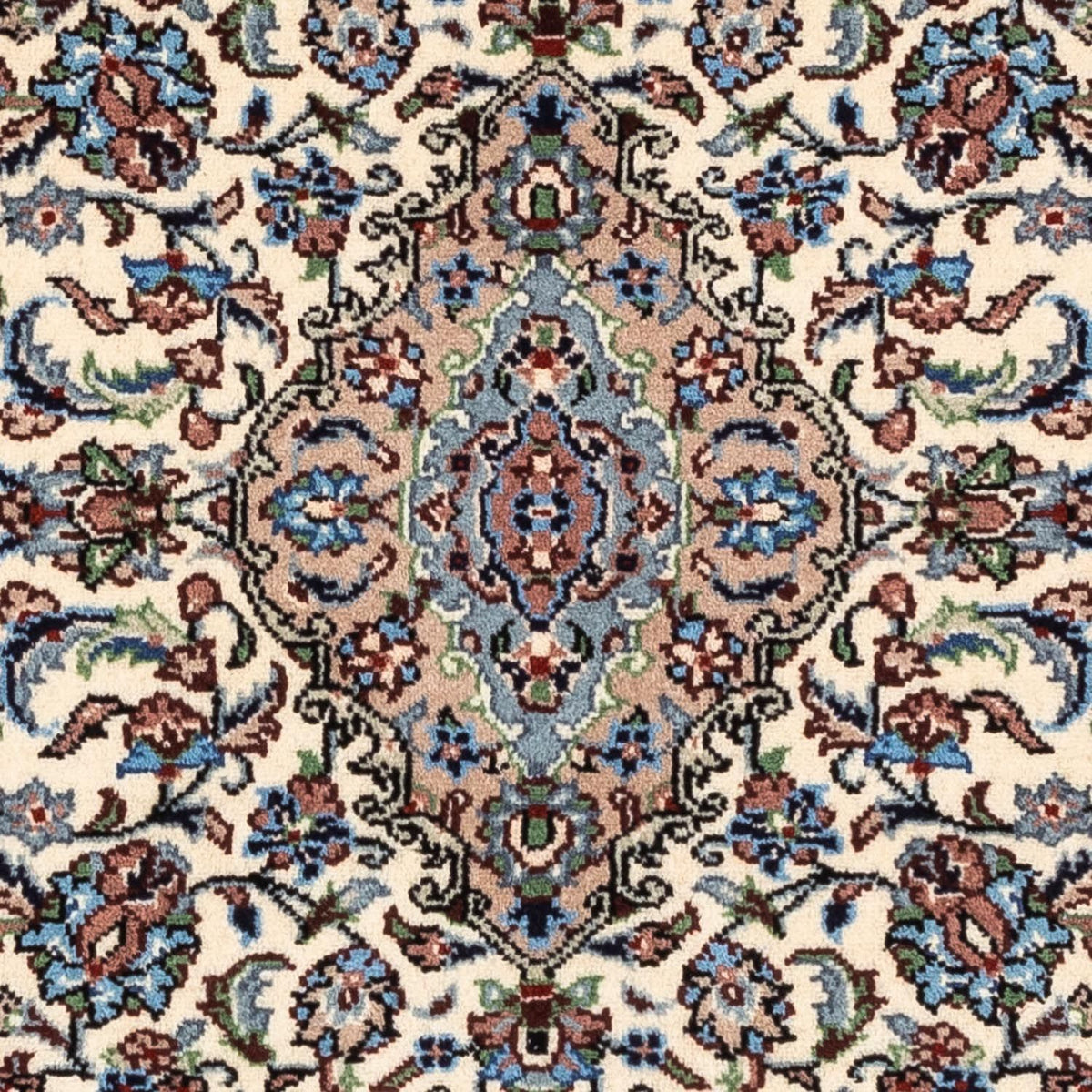 Dywan perski - Keshan - 140 x 100 cm - beżowy