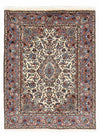 Kashan Dywan 98x153cm - Dywan perski - Prostokątny / Beżowy / 98 x 153 cm Prostokątny