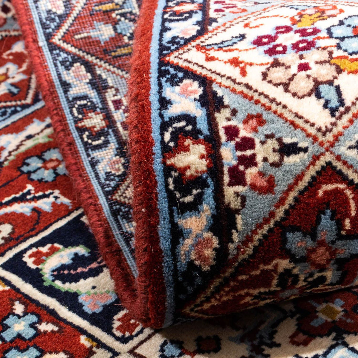 Dywan perski - Keshan - 157 x 95 cm - ciemna czerwień