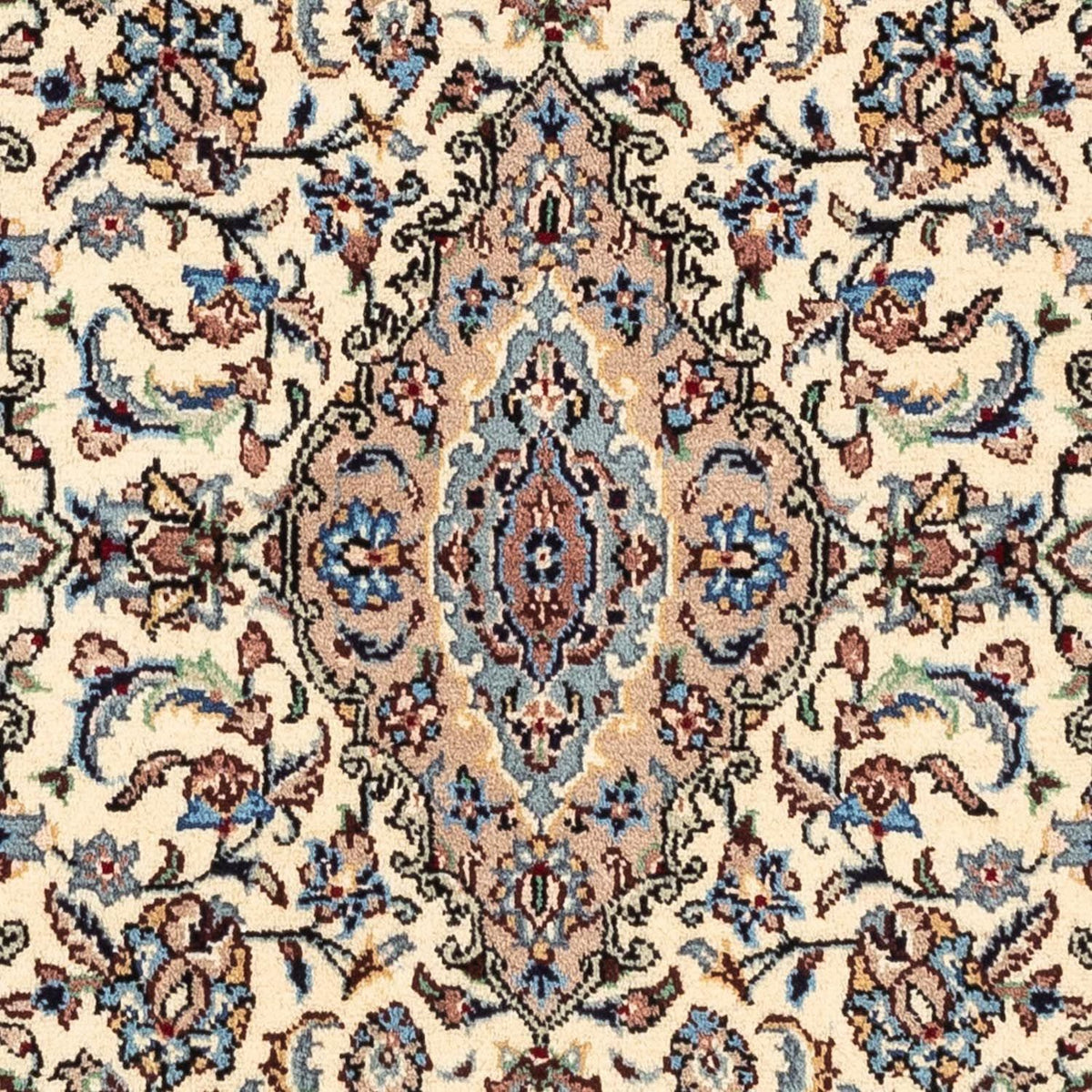 Dywan perski - Keshan - 150 x 97 cm - beżowy