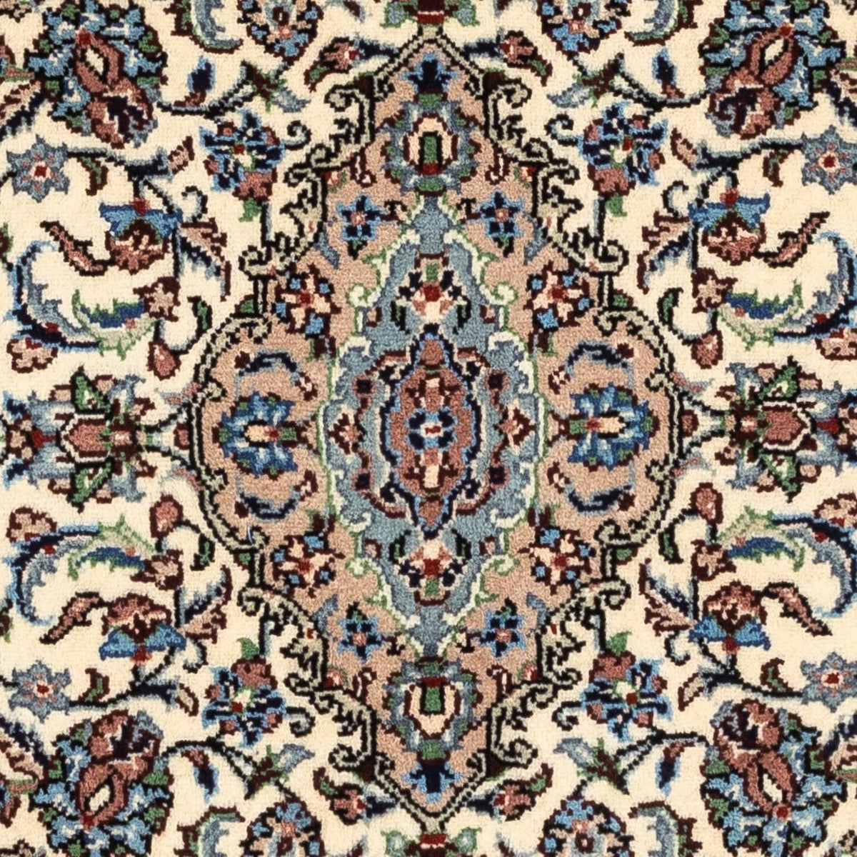 Dywan perski - Keshan - 143 x 98 cm - beżowy