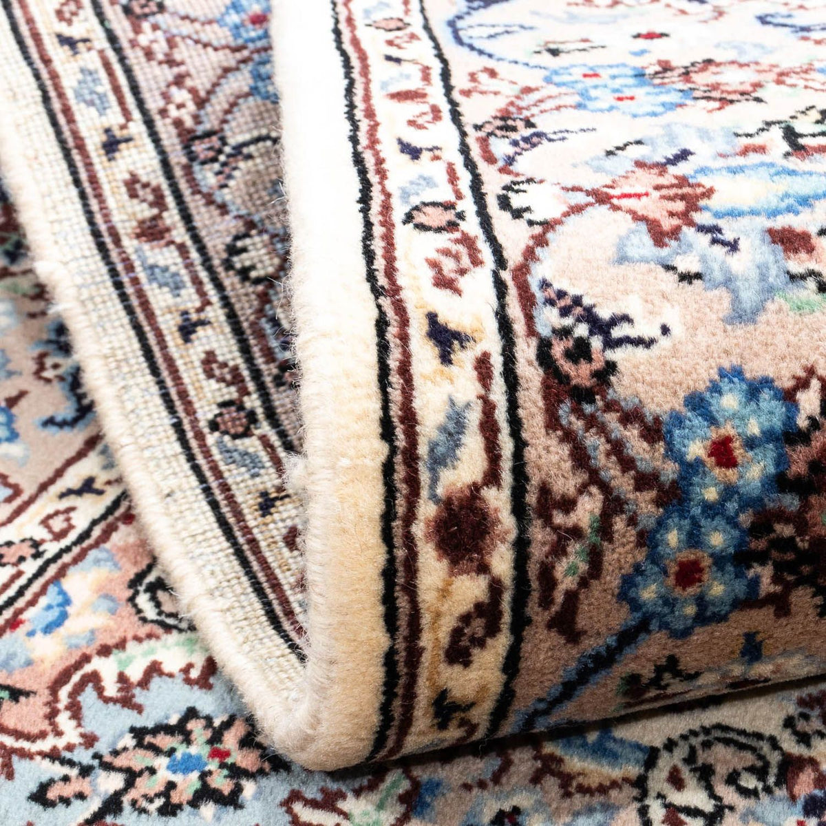 Dywan perski - Keshan - 148 x 97 cm - beżowy