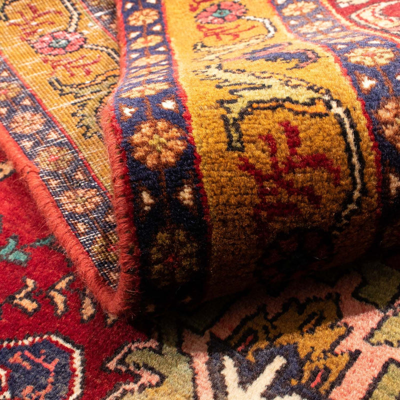 Perski dywan - Nomadyczny - 191 x 138 cm - ciemna czerwień