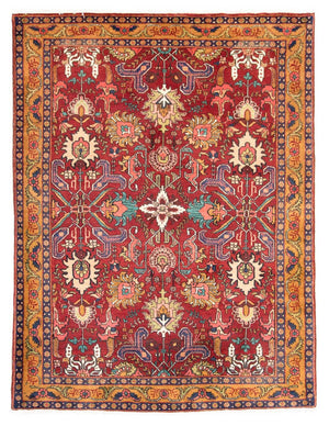 Perski dywan - Nomadyczny - 189 x 143 cm - czerwony